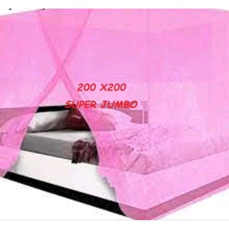 KELAMBU KOTAK POLOS 200x200 KELAMBU ANTI NYAMUK