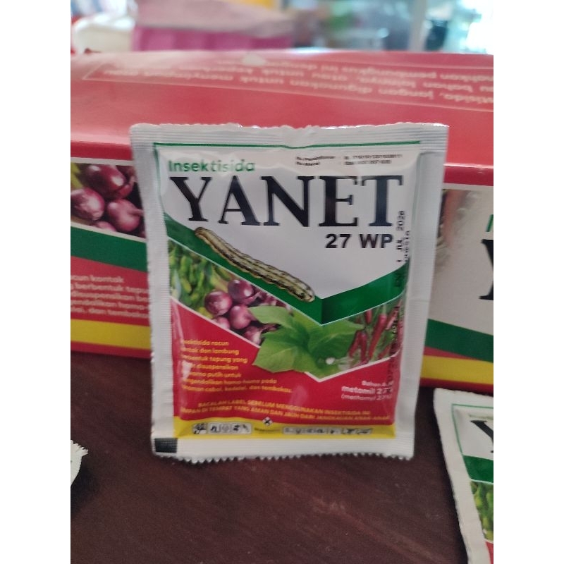 YANET Insektisida Berbahan aktif Metomil 20%