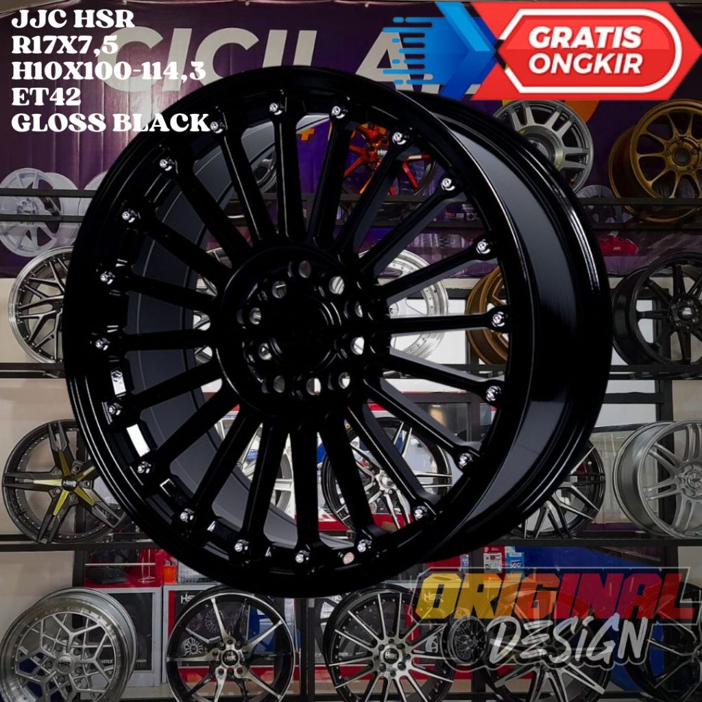 Velg Mobil RUSH , TERIOS , SIENTA , NEW AVANZA , HSR JJC RING 17 R17