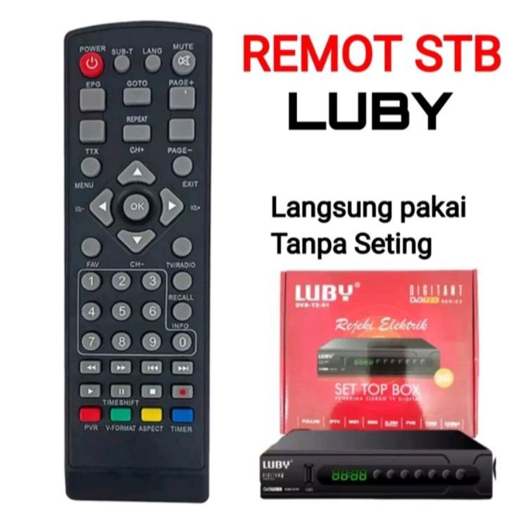 REMOTE STB LUBY/ADVANCE ROMTE