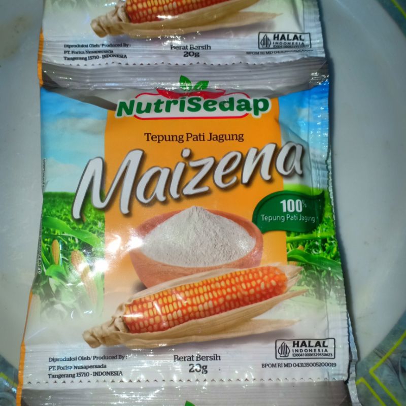 

Tepung Maizena 20gr nutrisedap