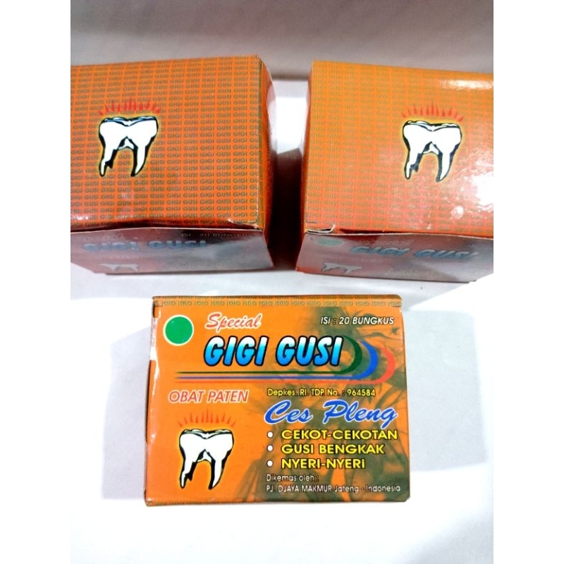 GIGI GUSI TABLET SPESIAL OBAT SAKIT GIGI