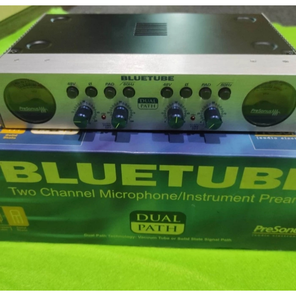 microphone/instrument pre amp two channel BLUETUBE DUAL PATH 2