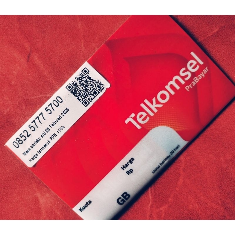 Kartu Perdana Telkomsel As Loop Simpati Prabayar Nomor Cantik 5777 Ratusan Exp 2025