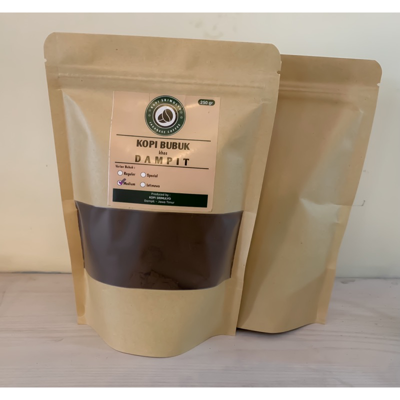 

Kopi Bubuk Dampit Medium 250 gr