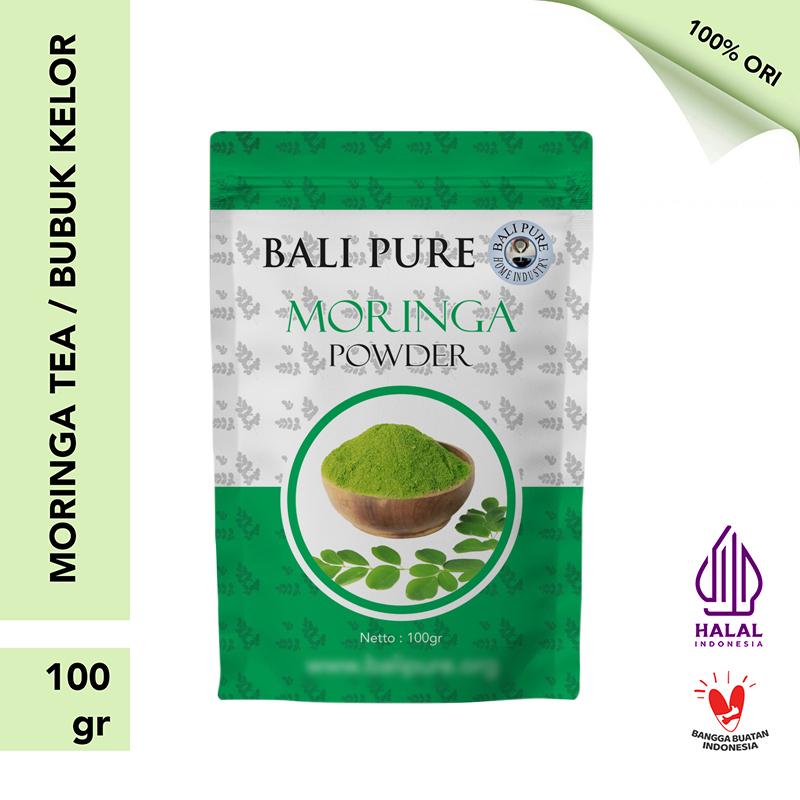 

Bali Pure Home Industry - Bubuk Kelor - Moringa 100 gram Organik