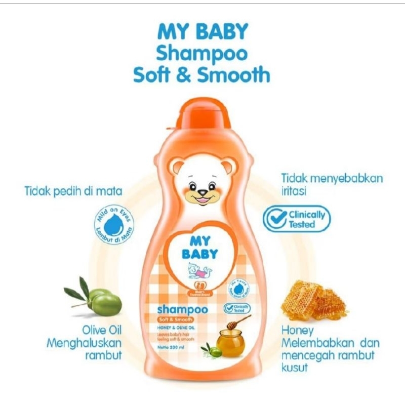 MY Baby Shampo 200ml 100ml//My Baby Shampo bayi 200ml & 100ml