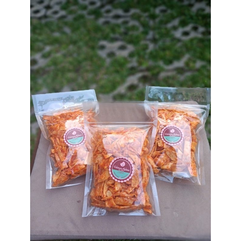 

keripik singkong caramel manis pedas MANG ENTIS 250 Gram