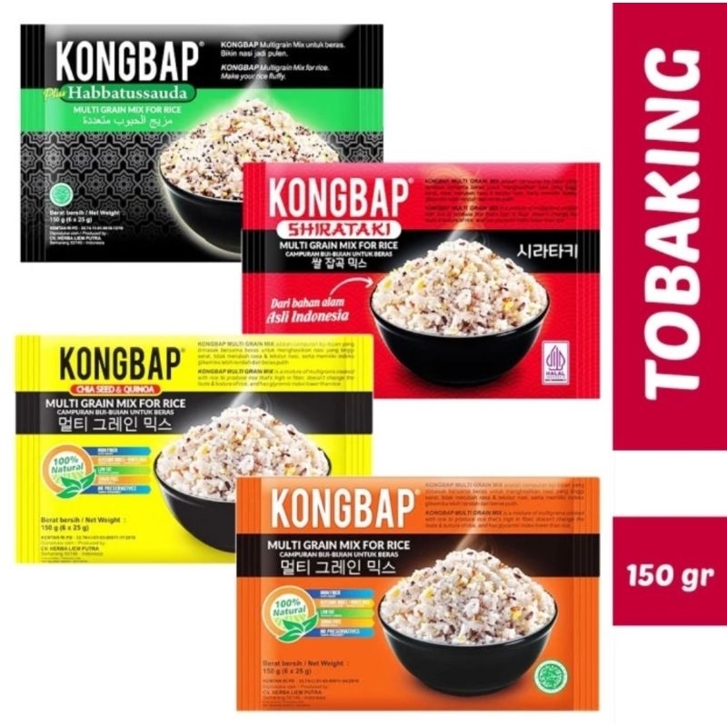 

Kongbap Multi Grain 150 gr / Beras Kongbap Multi Grain 150 gr / Beras
