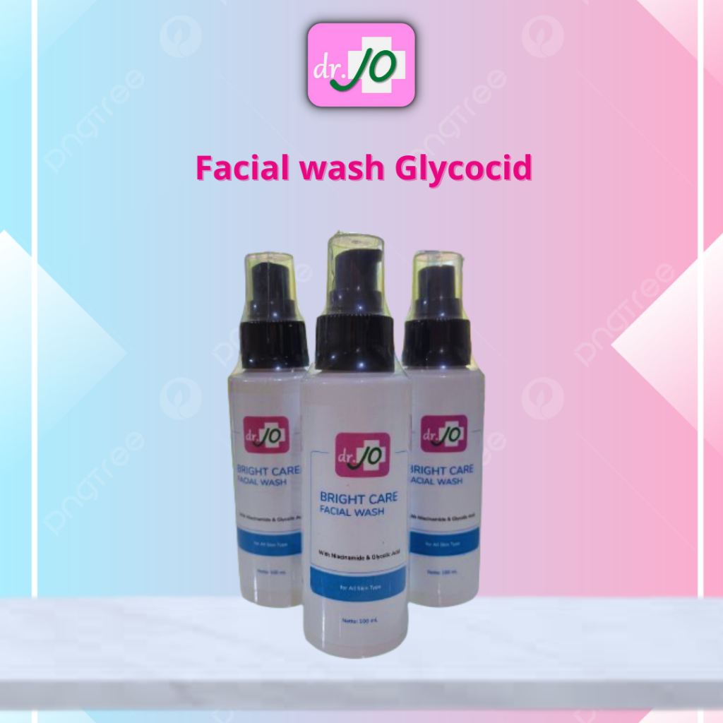 DR.JO FW GLYCOCID BRIGHTENING FACIAL WASH DR JO SKINCARE | FACIAL WASH BRIGHTENING KLINIK DR JO