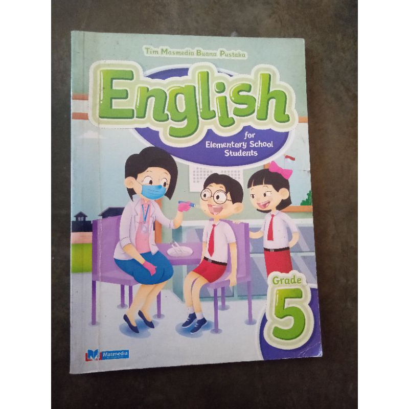 BUKU ENGLISH SD/MI KELAS 5, PENERBIT TIM MASMEDIA BUANA PUSTAKA