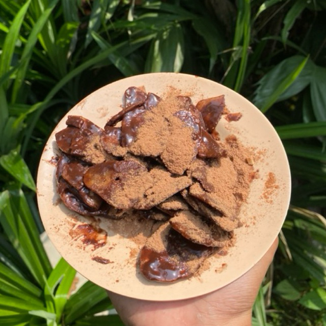 

KERIPIK PISANG COKLAT MILO | manisan snack food pisang