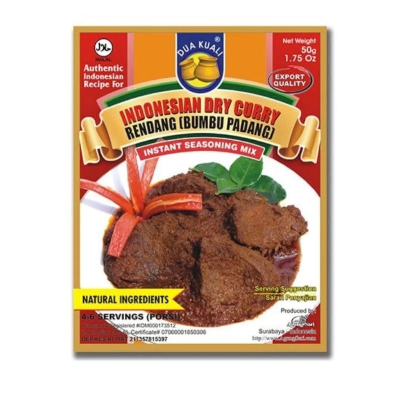 

BUMBU RENDANG DUA KUALI - Bumbu Instan Indonesia