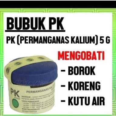 Serbuk PK ( Peka ) 5gr/ obat kulit
