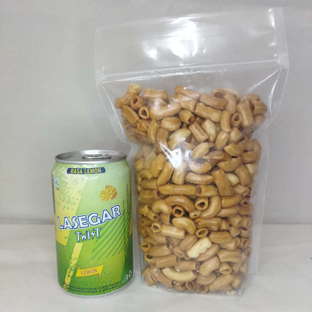 

MAKARONI BANTAT 500 gram Pedas/Original/Daun Jeruk Bebas pilih Rasa & Toping