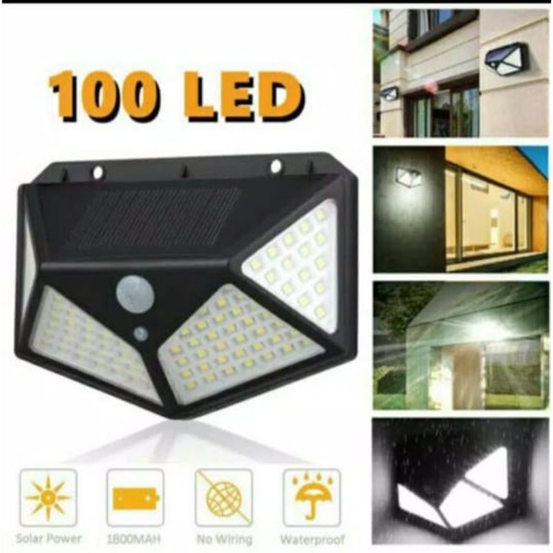 LAMPU SOLAR CELL 100 LED / LAMPU TAMAN OUTDOOR / LAMPU SOLAR CELL TENAGA MATAHARI