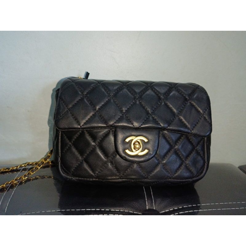 Ready Tas Kulit Asli Chanel Second