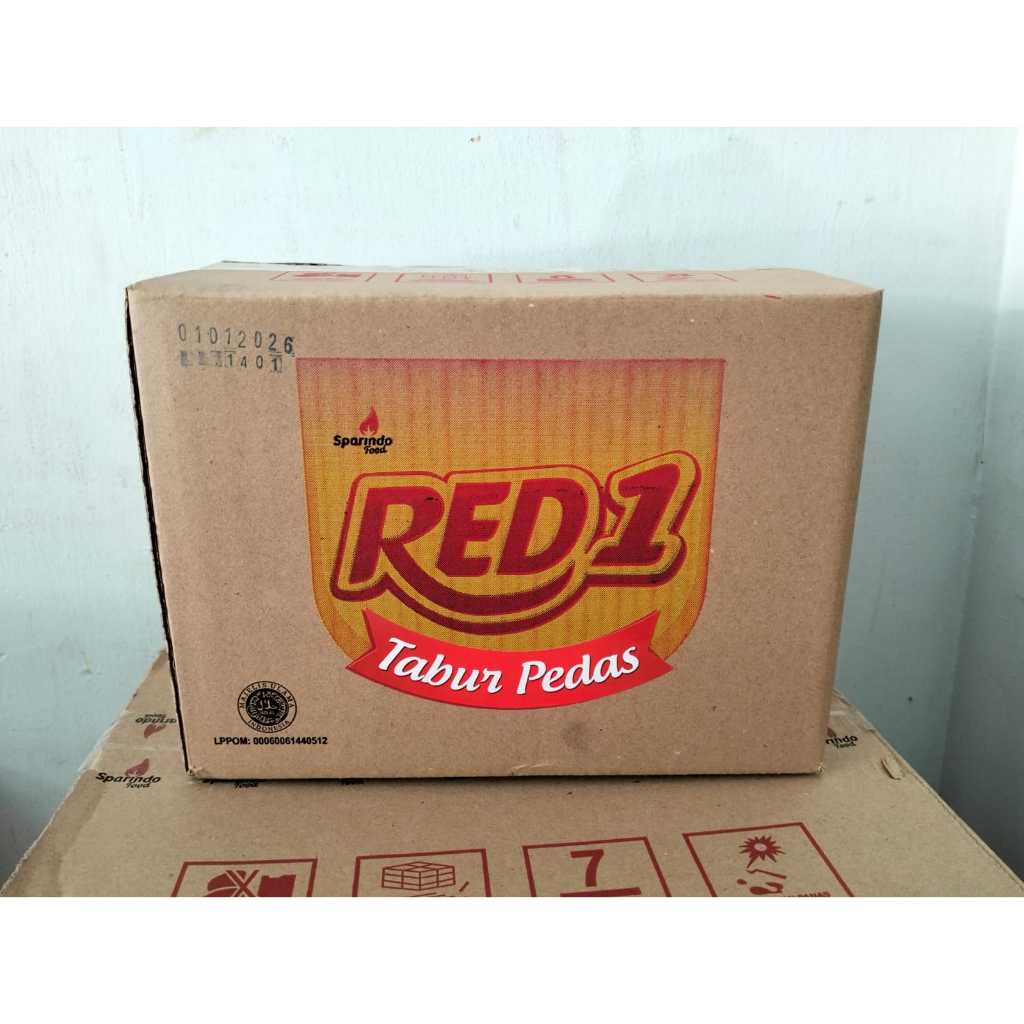 

RED1 Sambal Tabur Pedas Bawang Goreng 1 DUS 500gr x 6 pcs