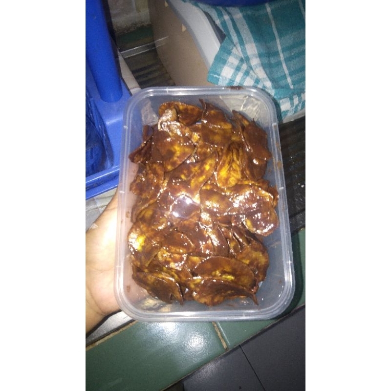 

keripik pisang coklat lumer homemade UK.500ml