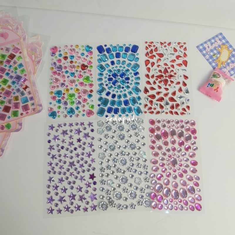 

sticker jewel 3D diamonds