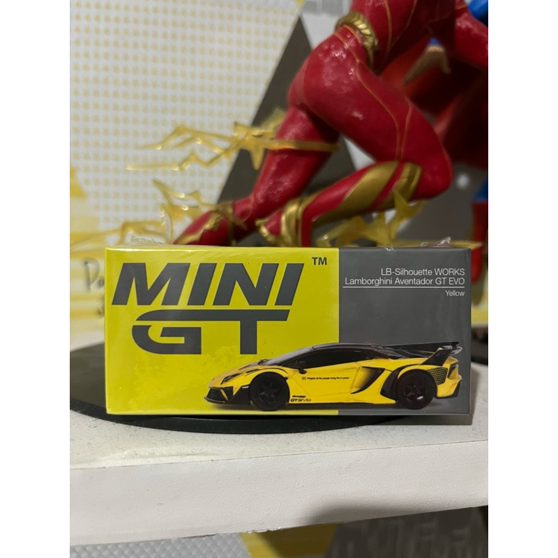 mini gt lamborghini GT EVO yellow