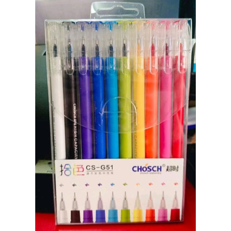 

BULPEN GEL 10 WARNA CHOSCH CS-G51