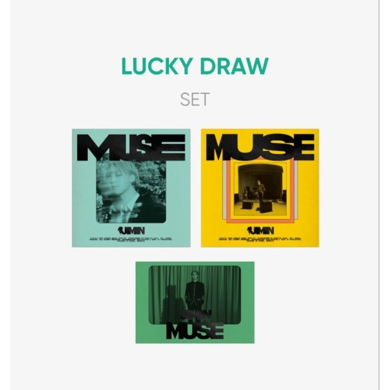 [PO + LUCKY DRAW + SPECIAL GIFT] Jimin 2nd Solo [MUSE] SET VERS <2VERS + WEVERSE ALBUM> / ALBUM JIMI