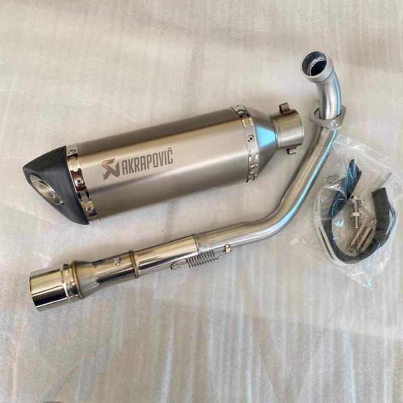 Knalpot racing Akrapovic import fulset NMAX NMAX Neo/turbo AEROX AEROX Alpha/Turbo VARIO150/160 ADV1