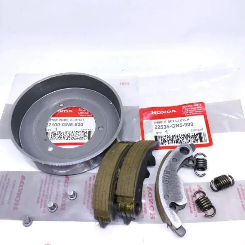 Mangkok ganda grand + Kampas Ganda GN5 Honda Supra x Supra fit  Astrea Grand legenda 1 impresa.ORI H