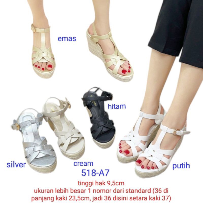Sepatu wedges wanita dengan tali sepatu tali wanita sepatu sandal wanita sandal tali wedges sandal j