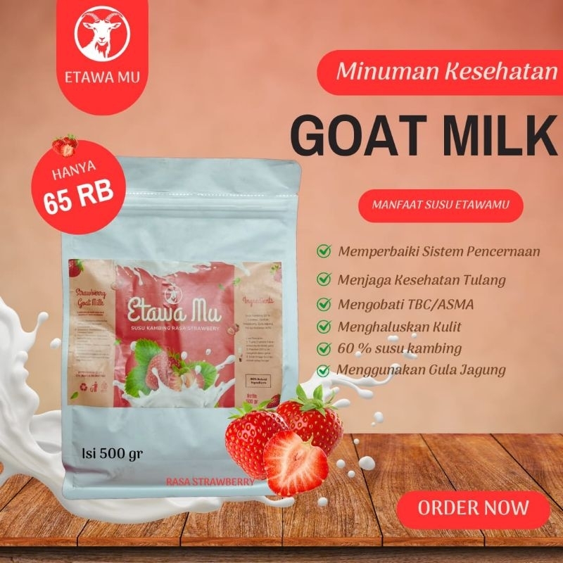 

EtawaMu Susu Kambing bubuk isi 500 gram