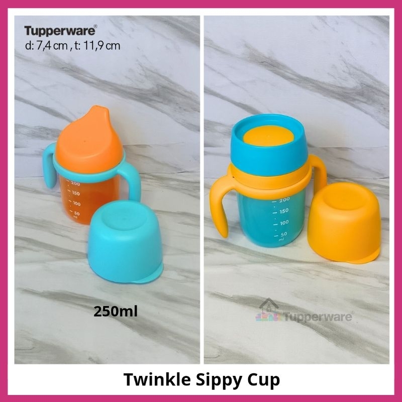 Twinkle Sippy Cup Tupperware - Tempat Minum Bayi/ Anak Tupperware