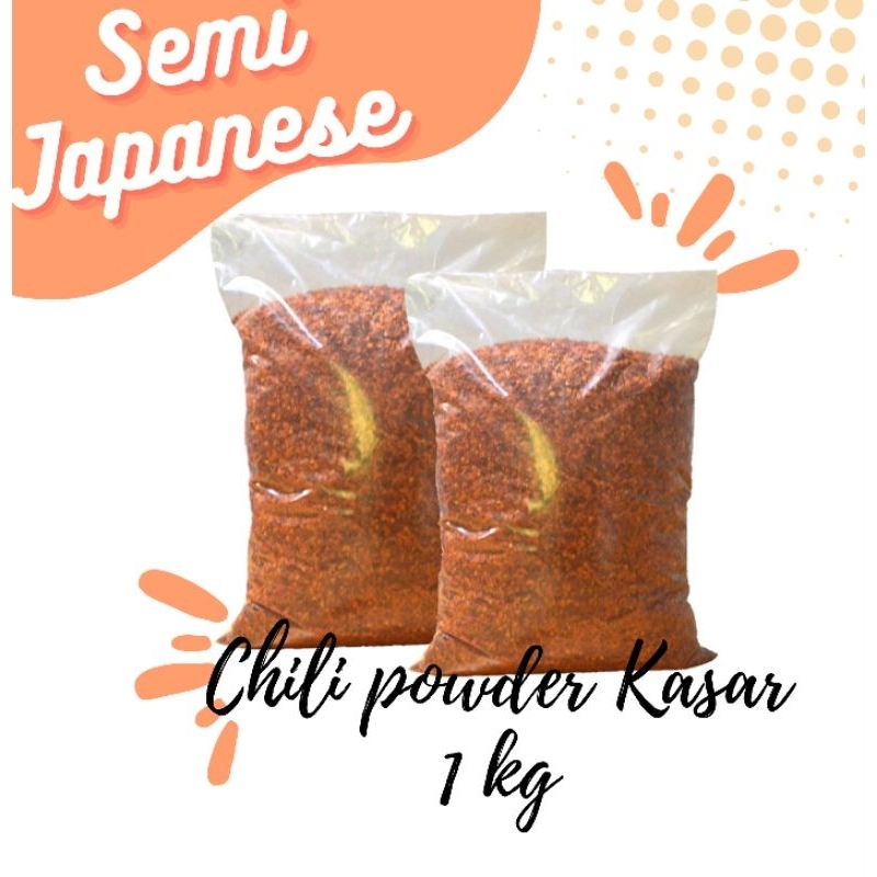 Chili powder kasar 1 kg |  bubuk cabe kasar 1 kg