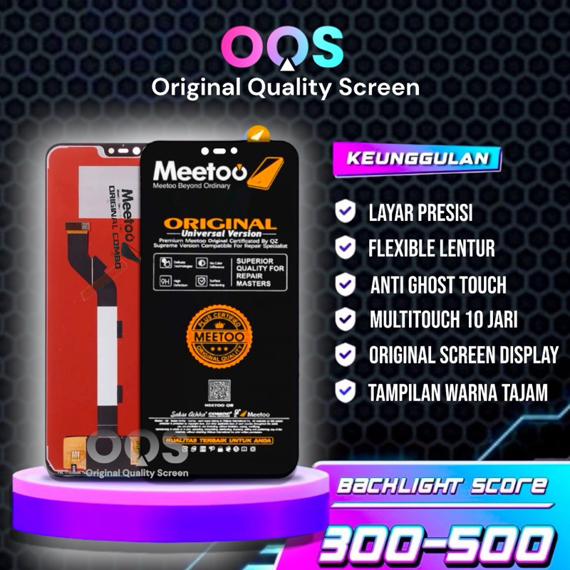 LCD XIAOMI MI8 LITE / MI8 YOUTH / MI8X LAYAR LCD FULLSET ORIGINAL MEETOO