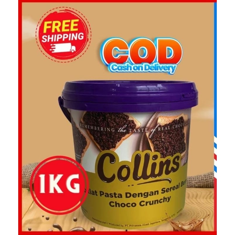 

PALEMBANG - COLLINS COKLAT CRUNCHY 1 KG