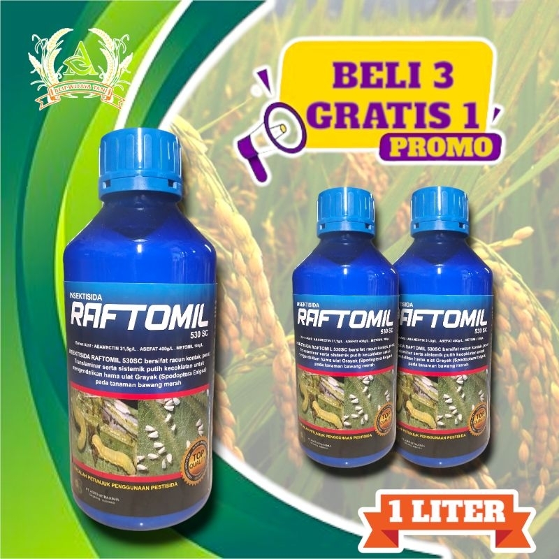 RAFTOMIL 530SC INSEKTISIDA BAHAN AKTIF ABAMECTIN ASEFAT