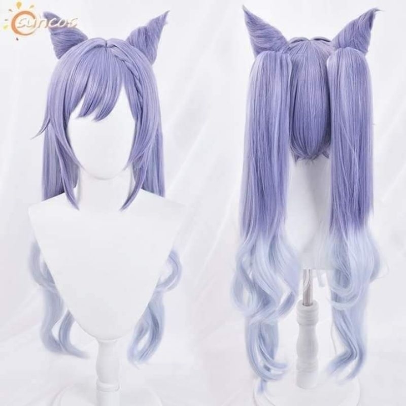 pelunasan Wig Keqing genshin impact brand Suncos Taobao