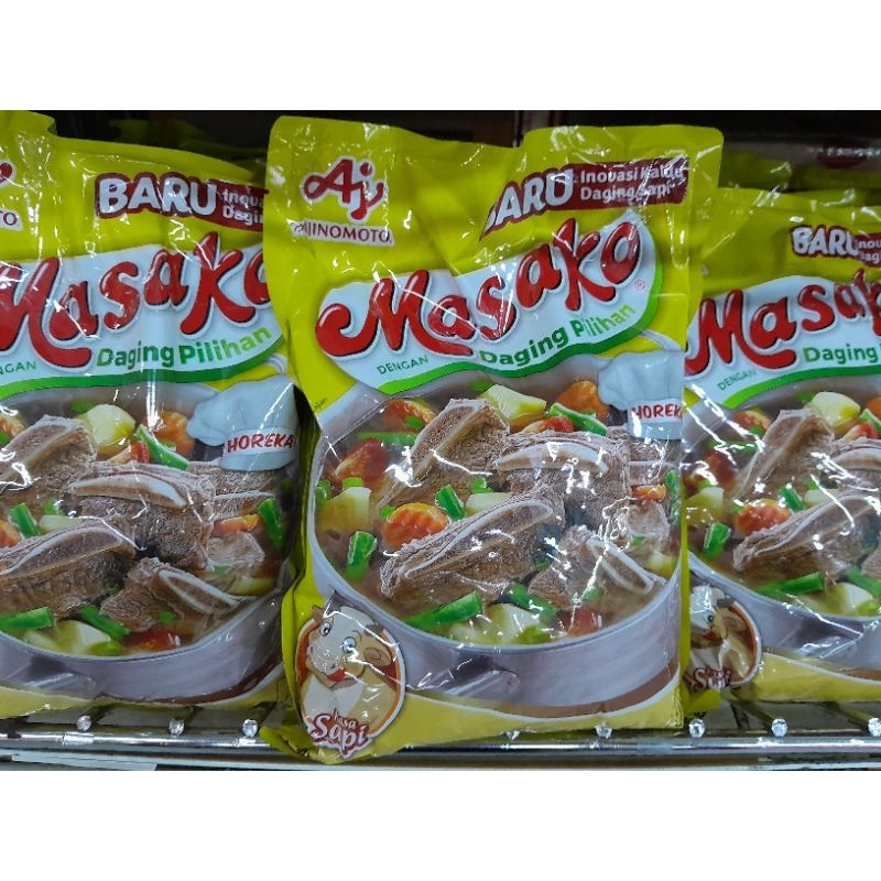 

FINDFIVEN MART - Masako Rasa Daging Sapi & Ayam Bumbu Ekstrak Daging Sapi & Ayam 1kg