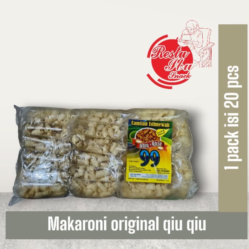 

makaroni original qiu qiu 1 pack isi 20 pcs