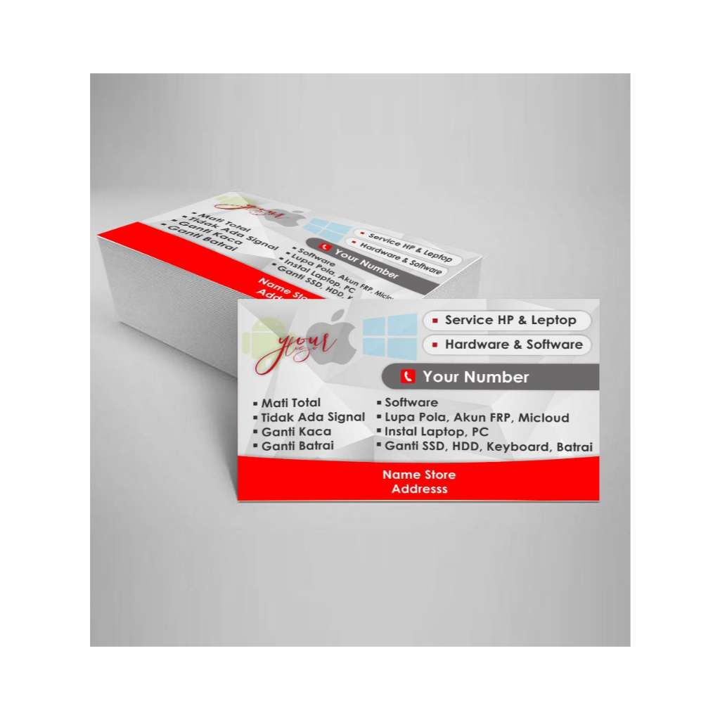 

Desain Kartu Nama / Business Card