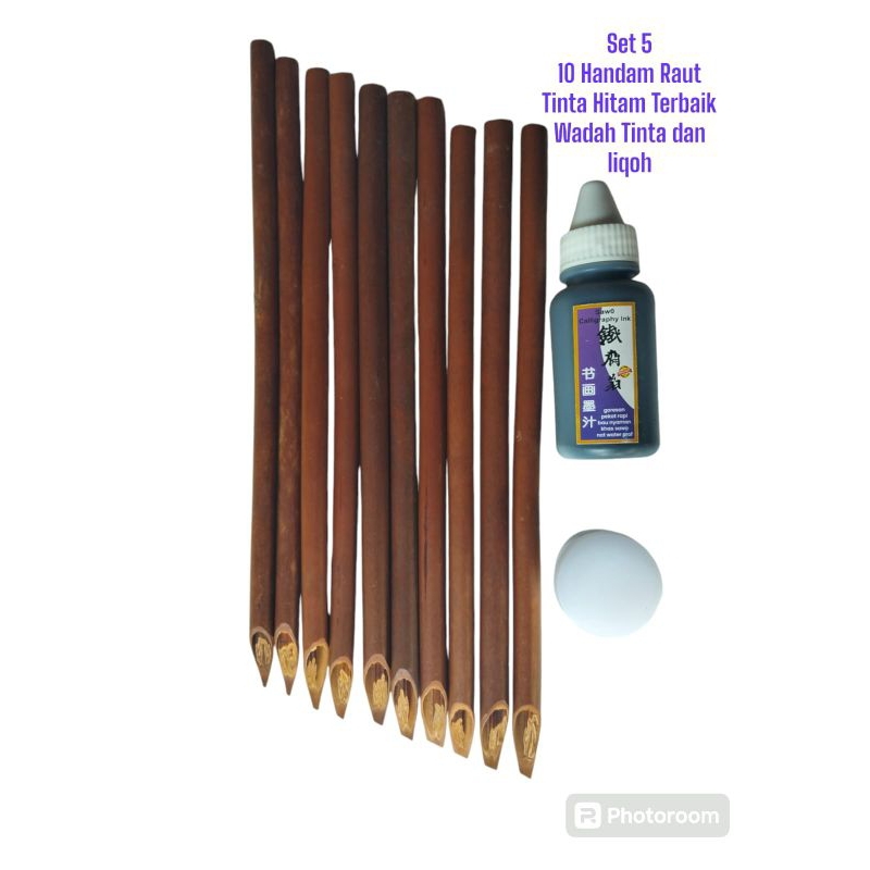 

Paket Alat Tulis Kaligrafi Komplit Terbaik (Handam,Tinta hitam Terbaik,Wadah Tinta Dan Liqoh)