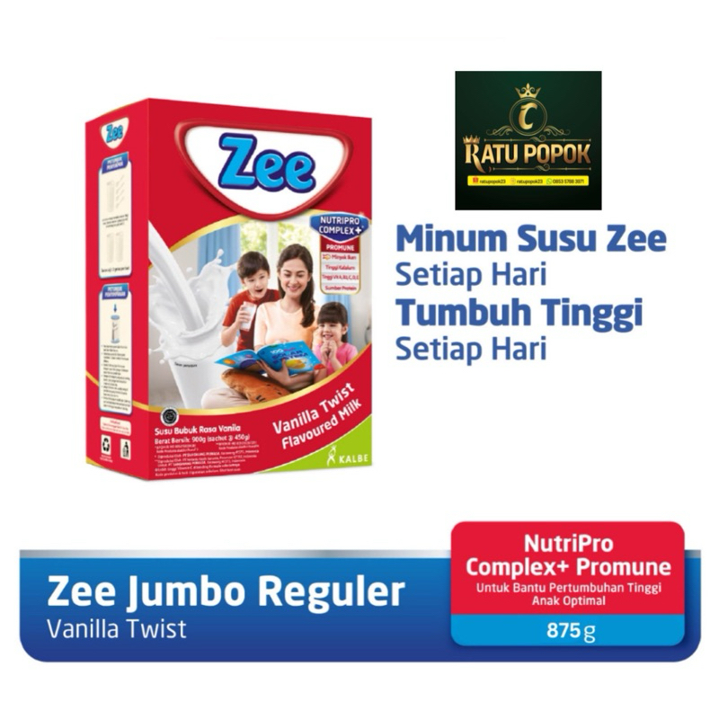 

ZEE COKLAT DAN VANILLA 875gr