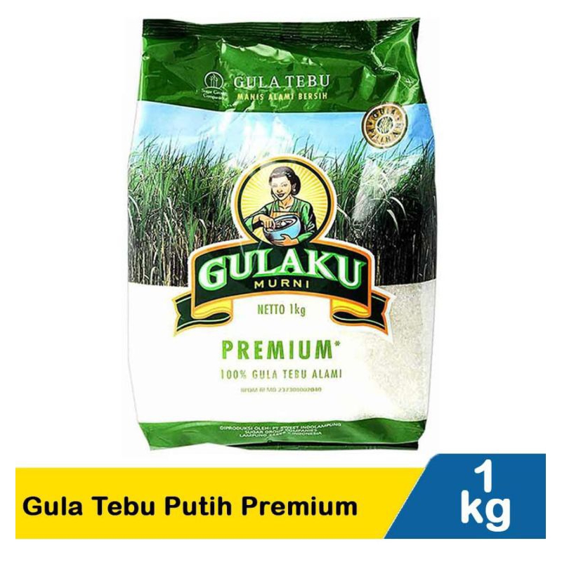 

Gulaku Gula Tebu (Putih) Premium 1000 G Bisa COD