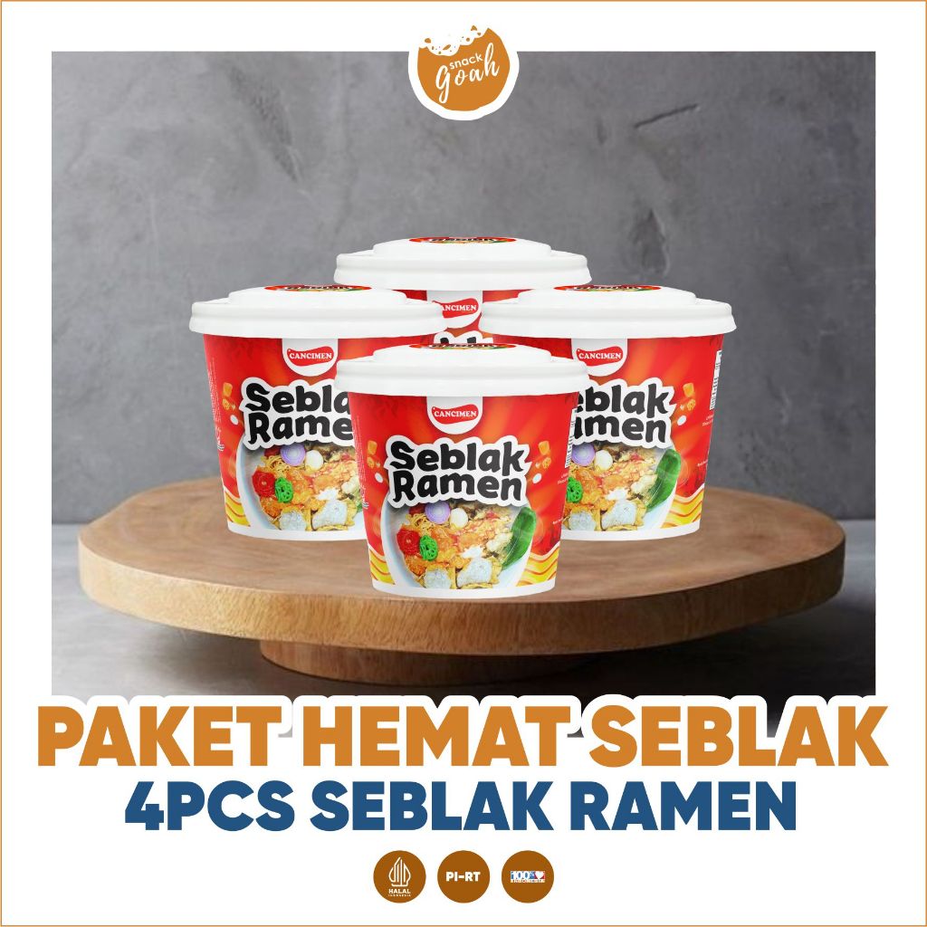 

PAKET HEMAT CANCIMEN SEBLAK RAMEN 4PCS