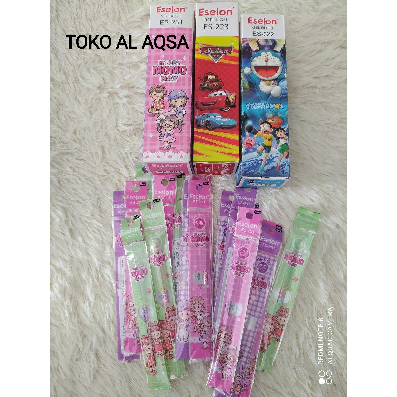 

Refill Bolpoin Gell Karakter