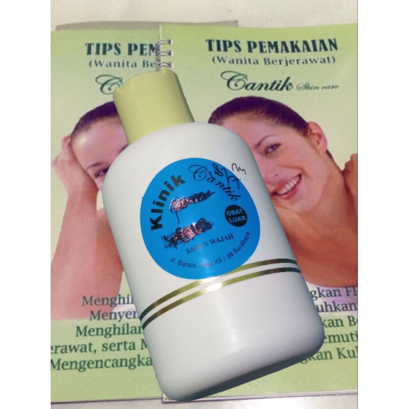 Sabun Wajah (Klinik Cantik Baratajaya Surabaya)