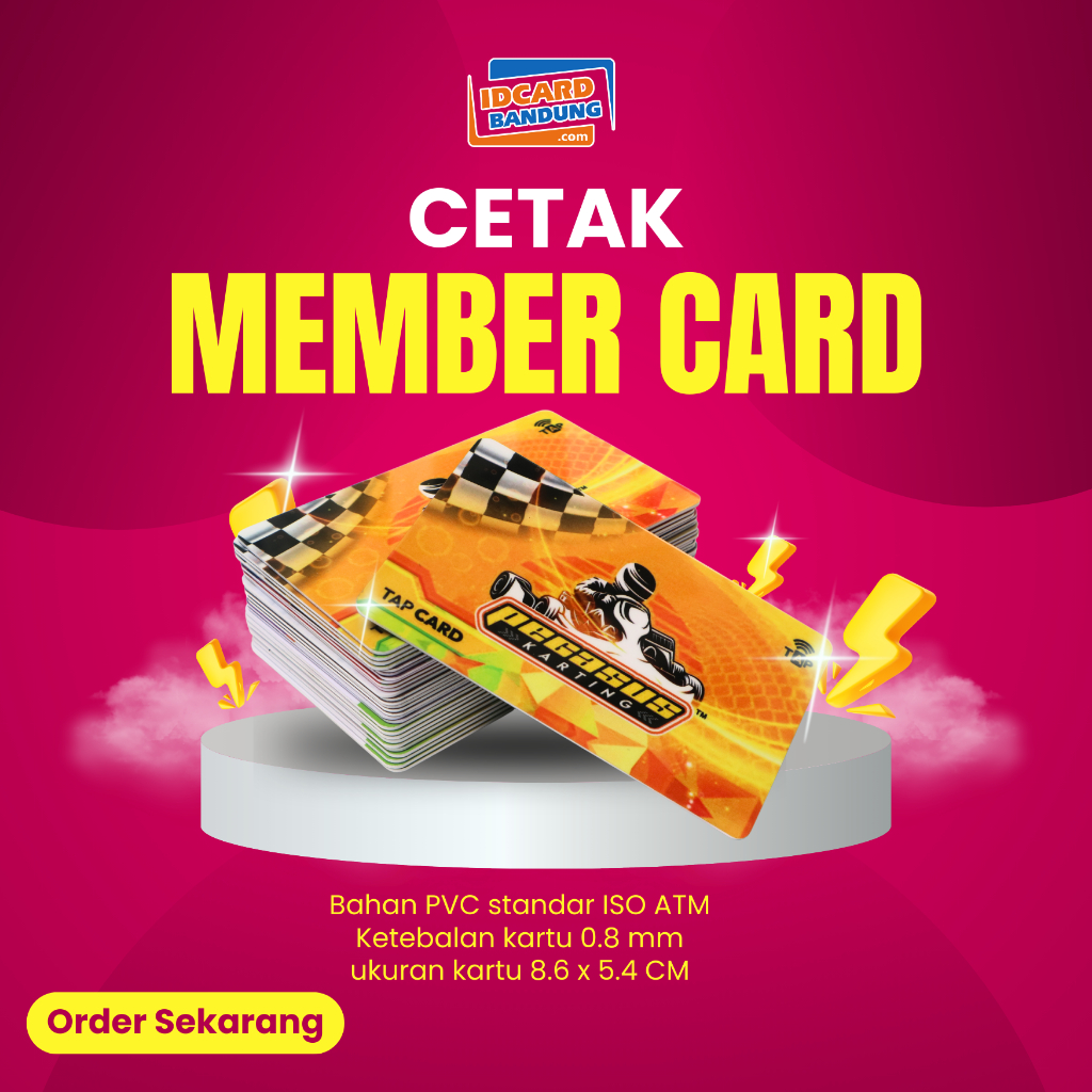 

CUSTOM KARTU IDCARD BAHAN PVC 0,9MM