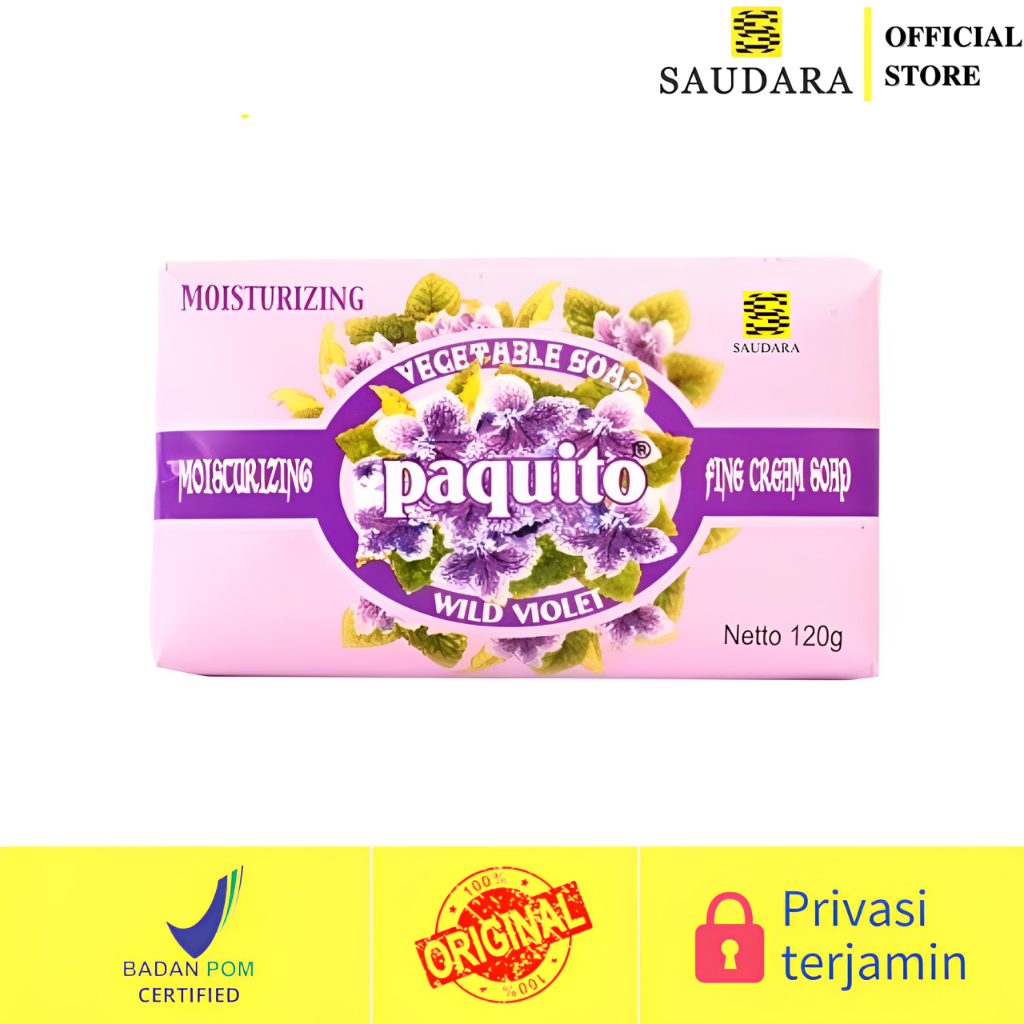 Paquito Soap Wild Violet 120 Gr