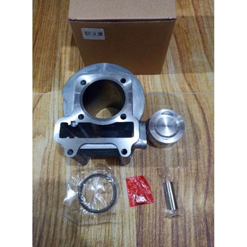 BLOK PISTON RING BEAT KARBU BORING PISTON 54.5  LUBANG LINER LUAR 58 BEAT KARBU SCOOPY KARBU SPACY K