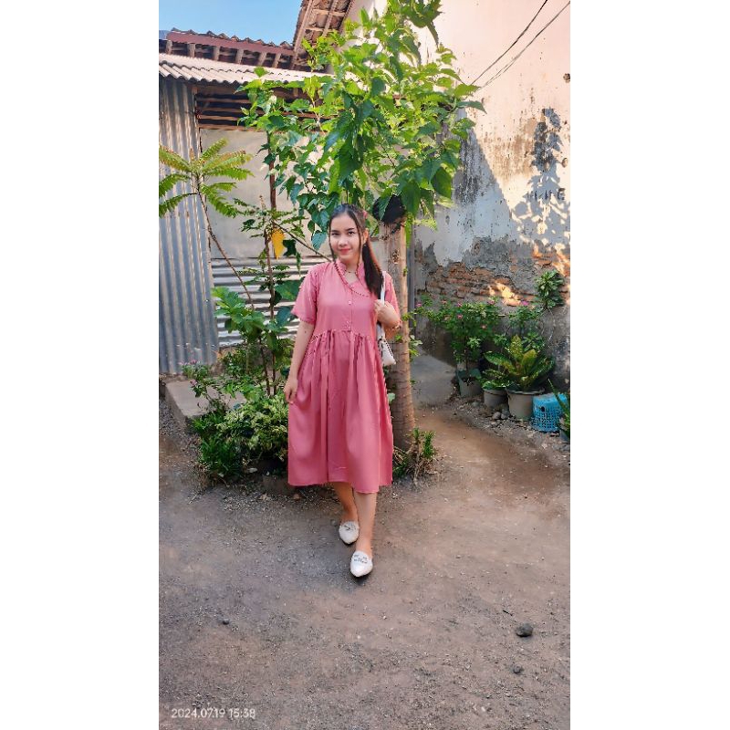 Daster Nagita / Nagita Dress / Daster Premium / Daster Rayon Twill